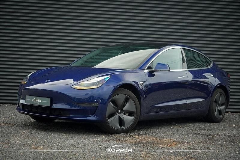 Gebraucht Tesla Model 3 Standard Range 175 kW (238 PS) 2019 Blau Limousine
