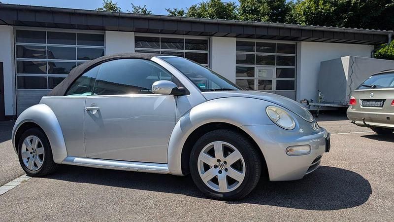 Silber Gebraucht 2003 VW Beetle Cabrio | 1.950 € (Superpreis) - Bild 1/4