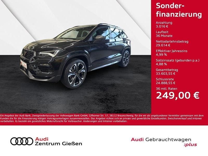 Gebraucht Cupra Ateca VZ 300 PS (220 kW) 2024 Magic schwarz (metallic) SUV