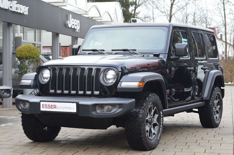 Schwarz Gebraucht 2019 Jeep Wrangler Unlimited Rubicon SUV | 43.500 € (Fairer Preis) - Bild 1/4
