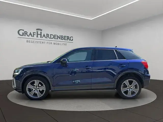 Usata Audi Q2 Advanced Plus 110 CV (80 kW) 2021 Blu SUV