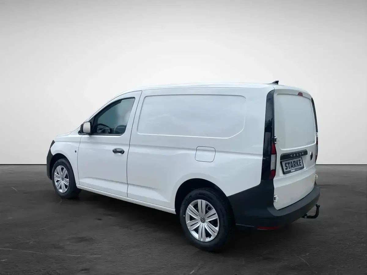 Uusi VW Caddy 102 HP (75 kW) 2026 Valkoinen Tila-auto