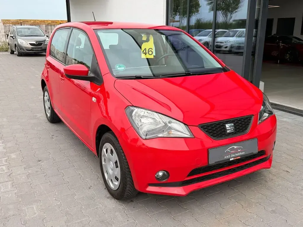 Gebraucht Seat Mii Style 60 PS (44 kW) 2014 Rot Kleinwagen