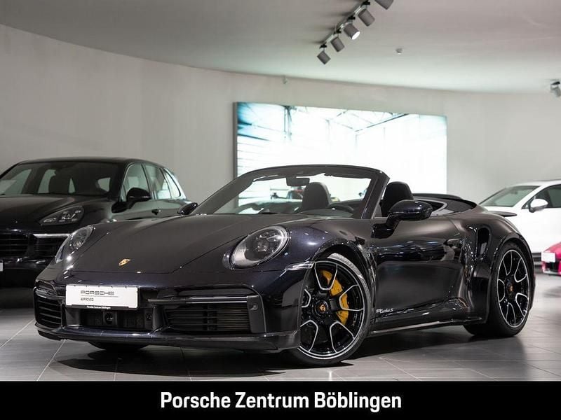 Schwarz Gebraucht 2024 Porsche 911 Turbo S Cabriolet Cabrio | 254.880 € (Superpreis) - Bild 1/4