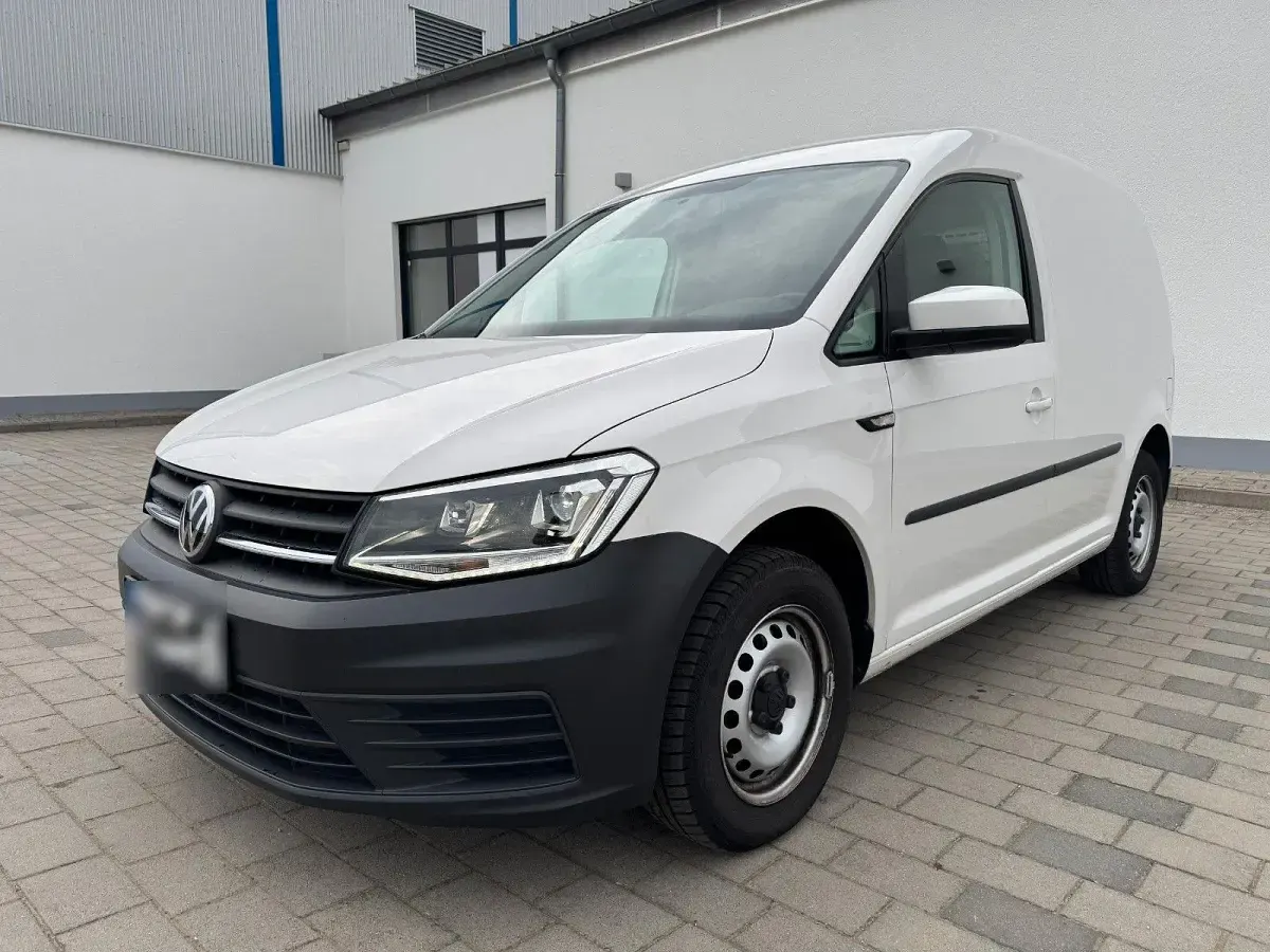 Gebraucht VW Caddy 105 PS (77 kW) 2020 Weiß Van / Kleinbus