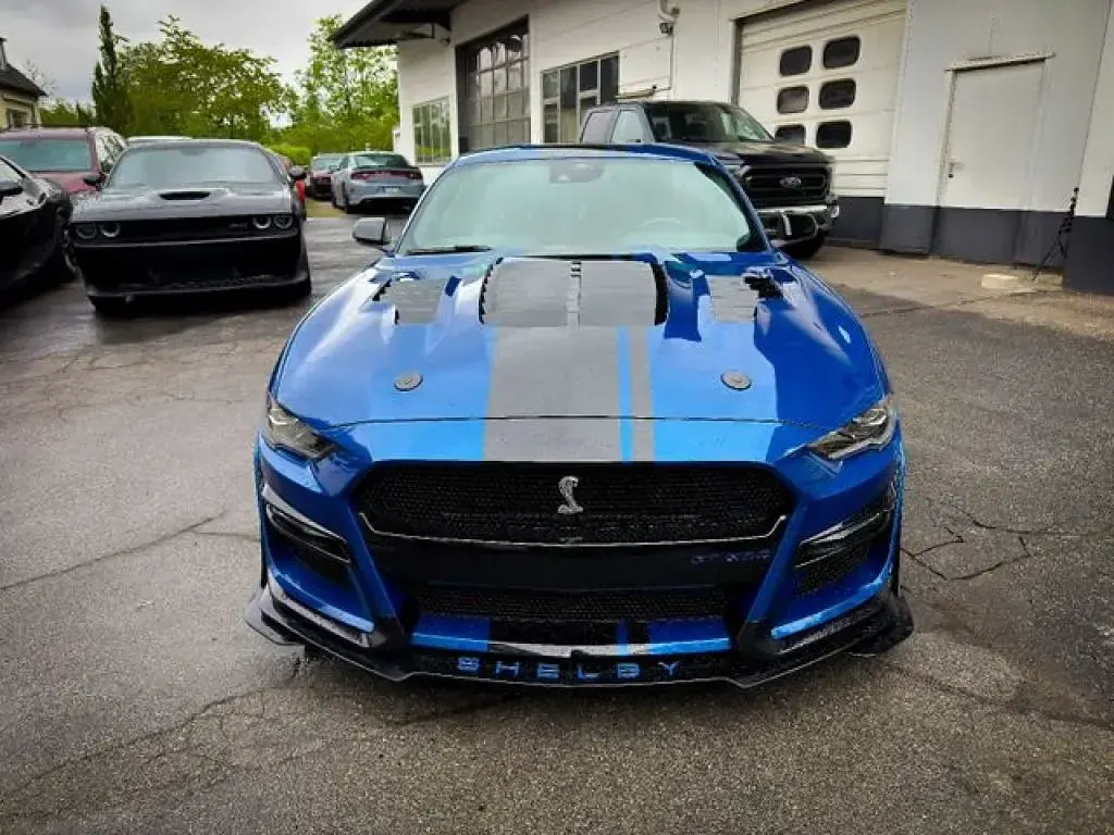 Gebraucht Ford Mustang Fastback 310 PS (228 kW) 2022 Blue (metallic) Coupé