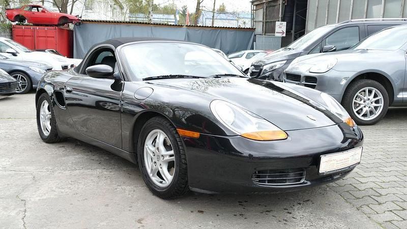 Gebraucht Porsche Boxster 204 PS (150 kW) 1998 Schwarz Cabrio