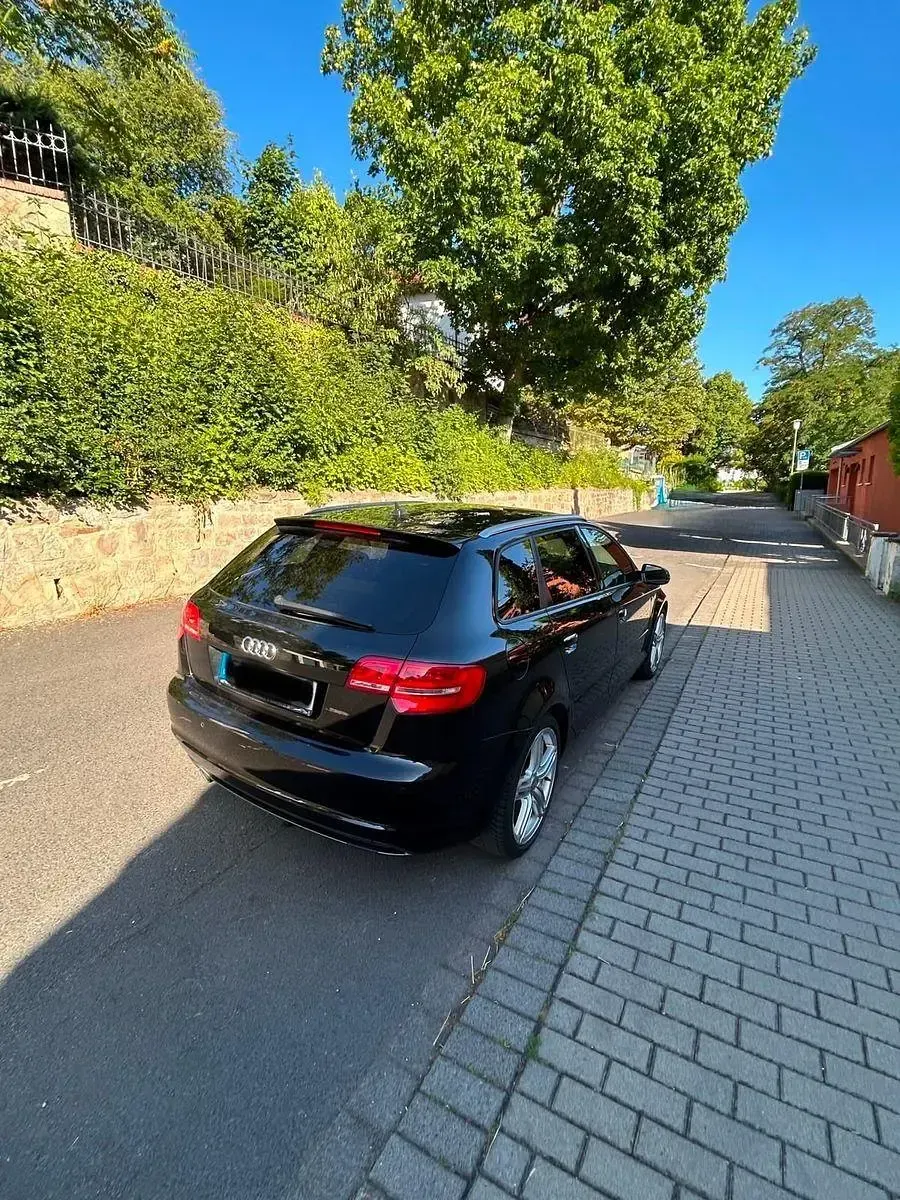 Gebraucht Audi A3 S-Line 140 PS (102 kW) 2011 Schwarz Kleinwagen