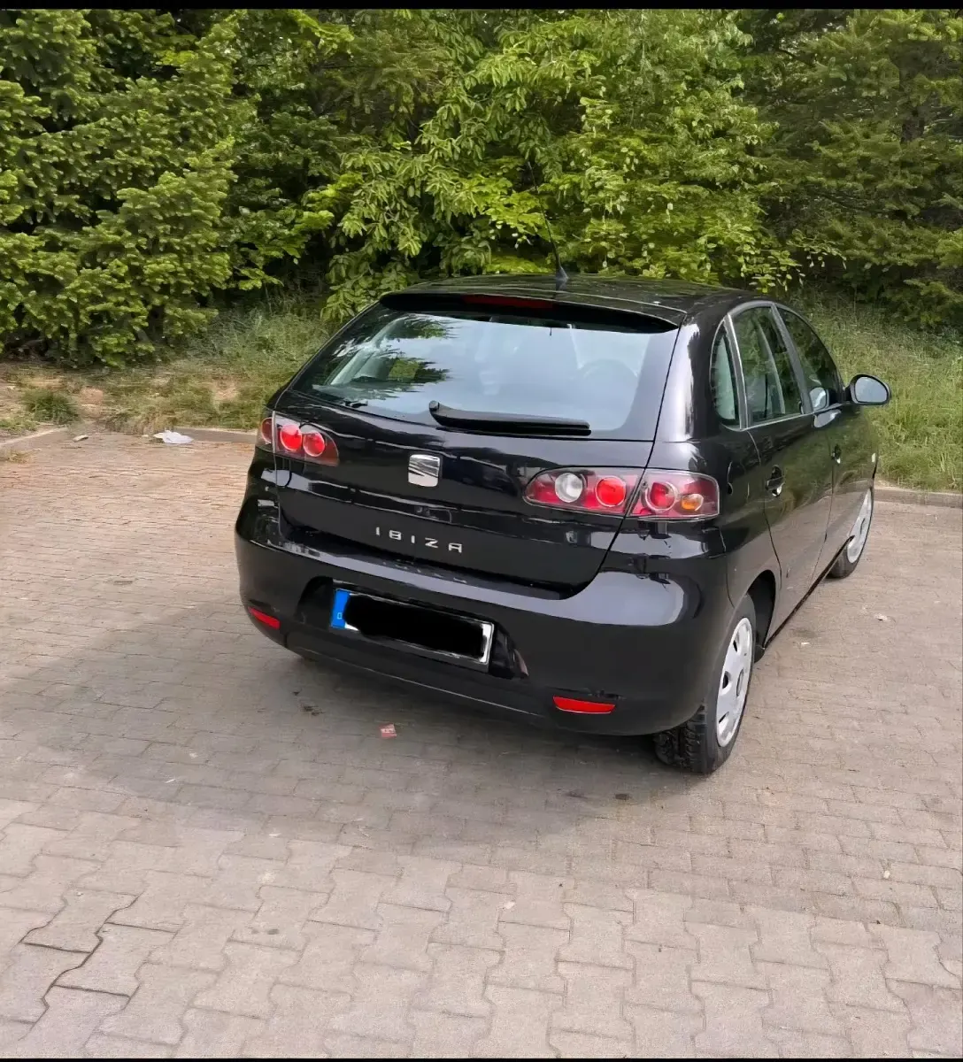 Gebraucht Seat Ibiza 86 PS (63 kW) 2008 Schwarz Kleinwagen