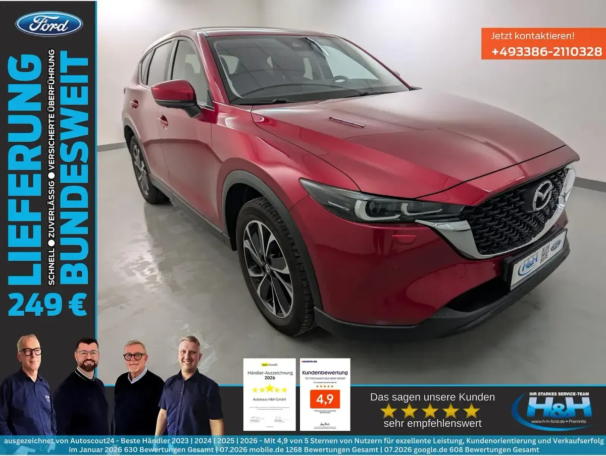 Gebraucht Mazda CX-5 Ad'Vantage 165 PS (121 kW) 2022 SUV