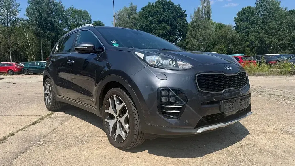 Gebraucht Kia Sportage GT-Line 177 PS (130 kW) 2016 Grau SUV