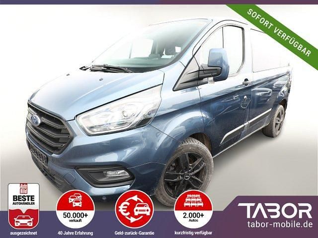 Gebraucht Ford Transit Custom 170 PS (125 kW) 2019 Blau metallic Van / Kleinbus