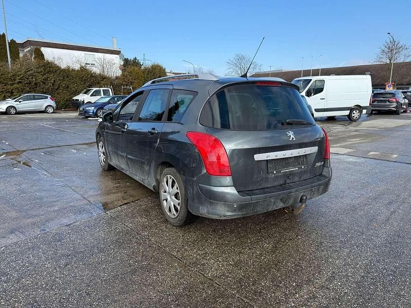 Gebraucht Peugeot 308 Premium 120 PS (88 kW) 2010 Grau shark/metalliclackierung Kombi