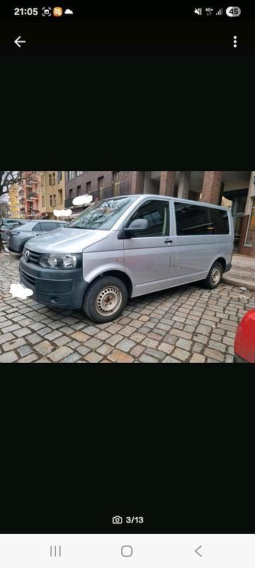 Gebraucht VW T5 140 PS (102 kW) 2013 Silber Van