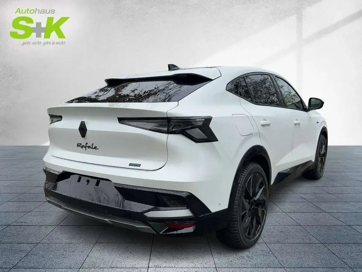 Neu Renault Rafale Esprit Alpine 200 PS (147 kW) 2025 Perlmuttweiß metallic, black SUV