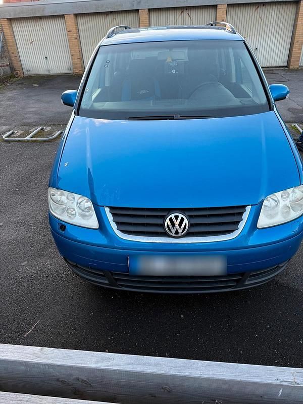 Gebraucht VW Touran 140 PS (102 kW) 2004 Blau Van / Kleinbus