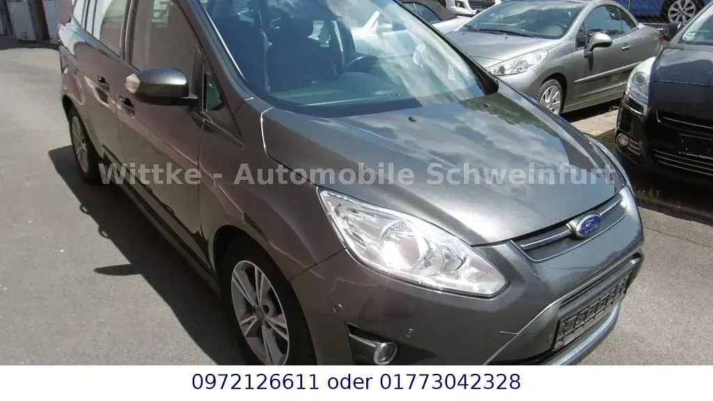 Gebraucht Ford Grand C-Max SYNC Edition 125 PS (91 kW) 2015 Grau Van / Kleinbus