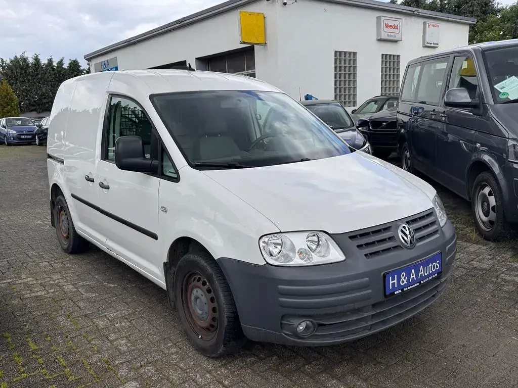 Gebraucht VW Caddy 109 PS (80 kW) 2007 Weiß Van / Kleinbus
