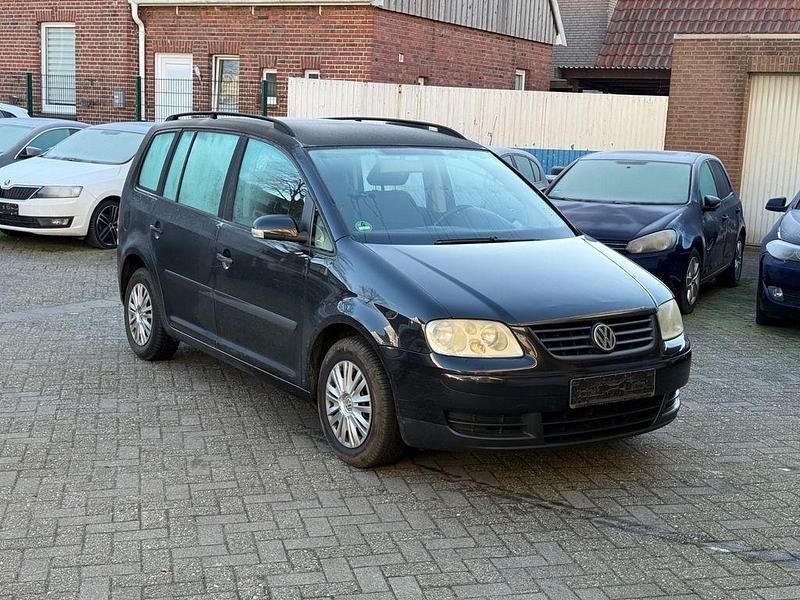 Gebraucht VW Touran 102 PS (75 kW) 2004 Schwarz Van / Kleinbus