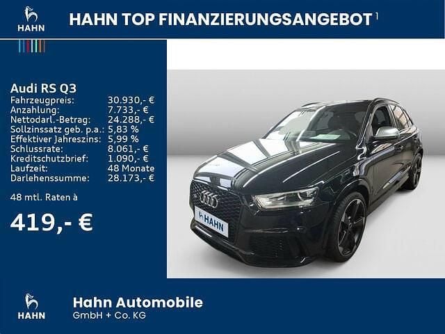 Gebraucht Audi RS Q3 Sport 310 PS (228 kW) 2014 Phantomschwarz perleffekt SUV