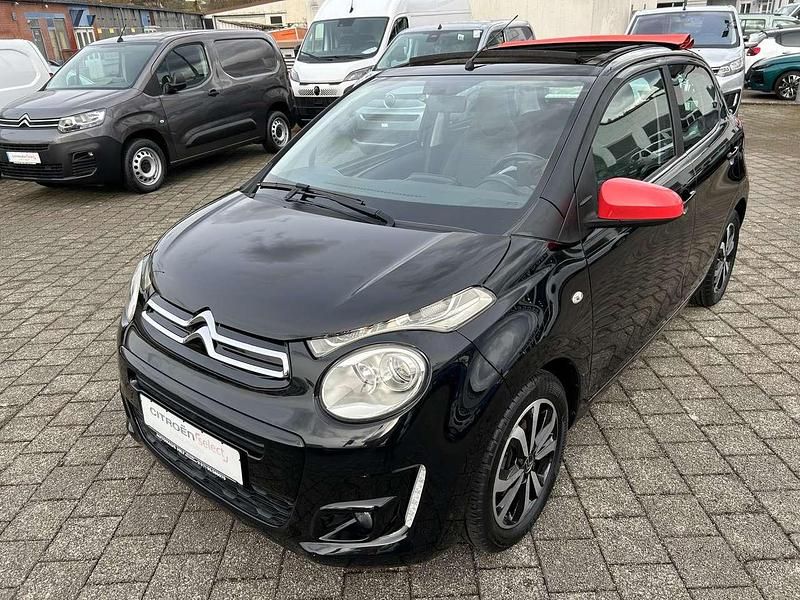 Gebraucht Citroën C1 PureTech 82 PS (60 kW) 2015 Caldera schwarz Kleinwagen