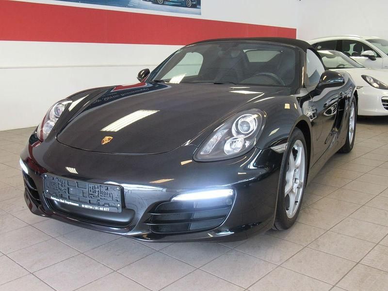 Schwarz Gebraucht 2013 Porsche Boxster Basis Cabrio | 44.981 € (Fairer Preis) - Bild 1/4