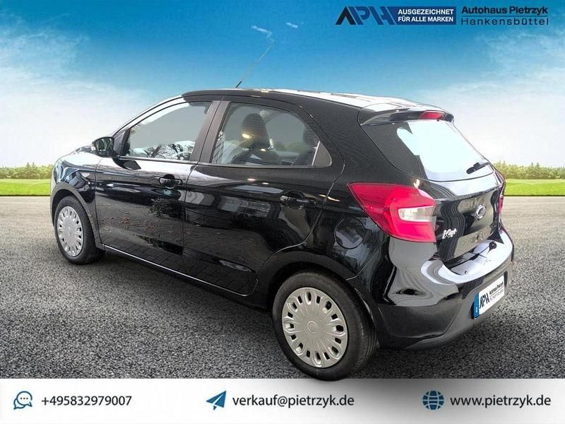 Gebraucht Ford Ka Cool & Sound Edition 86 PS (63 kW) 2018 Iridiumschwarz metallic Kleinwagen
