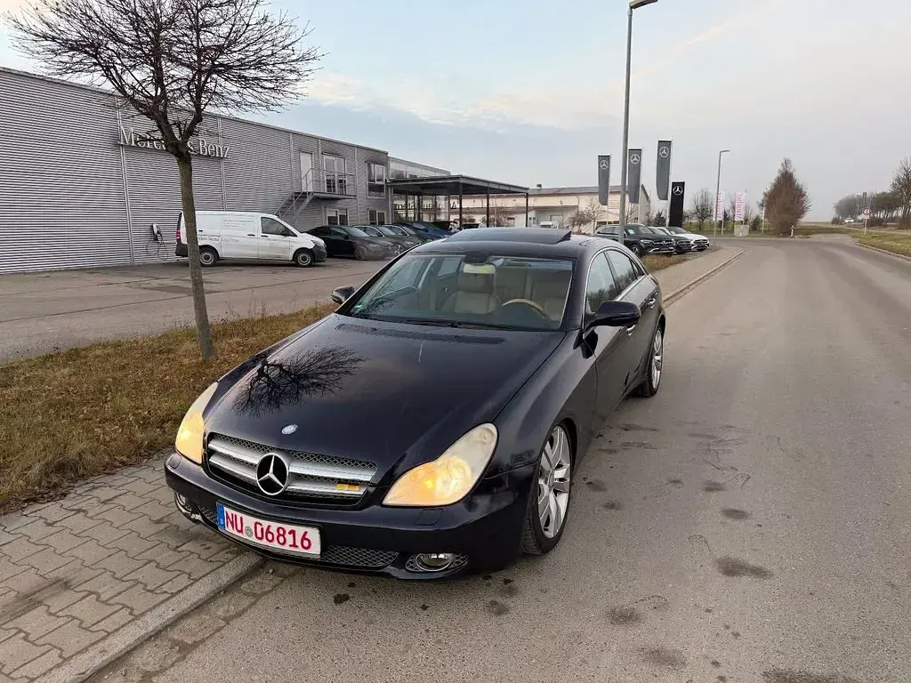Gebraucht Mercedes CLS350 292 PS (214 kW) 2008 Blau Coupé