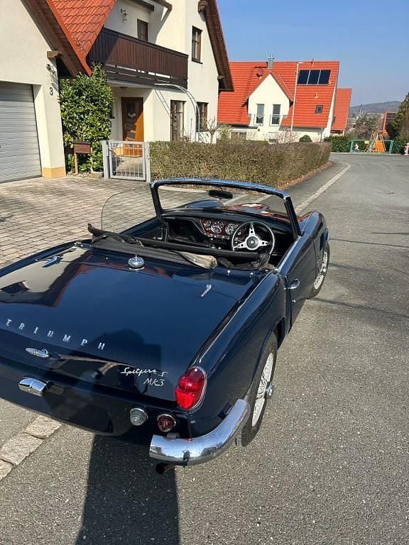 Gebraucht Triumph Spitfire 76 PS (55 kW) 1968 Blau Cabrio