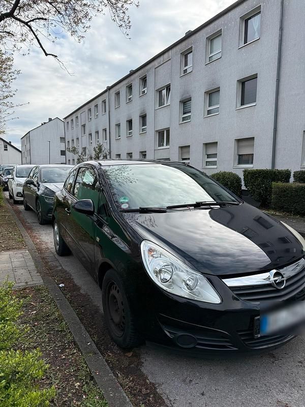 Gebraucht Opel Corsa 59 PS (43 kW) 2007 Schwarz Kleinwagen