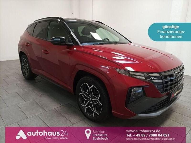 Rot Gebraucht 2021 Hyundai Tucson N Line SUV | 28.870 € (Fairer Preis) - Bild 1/4