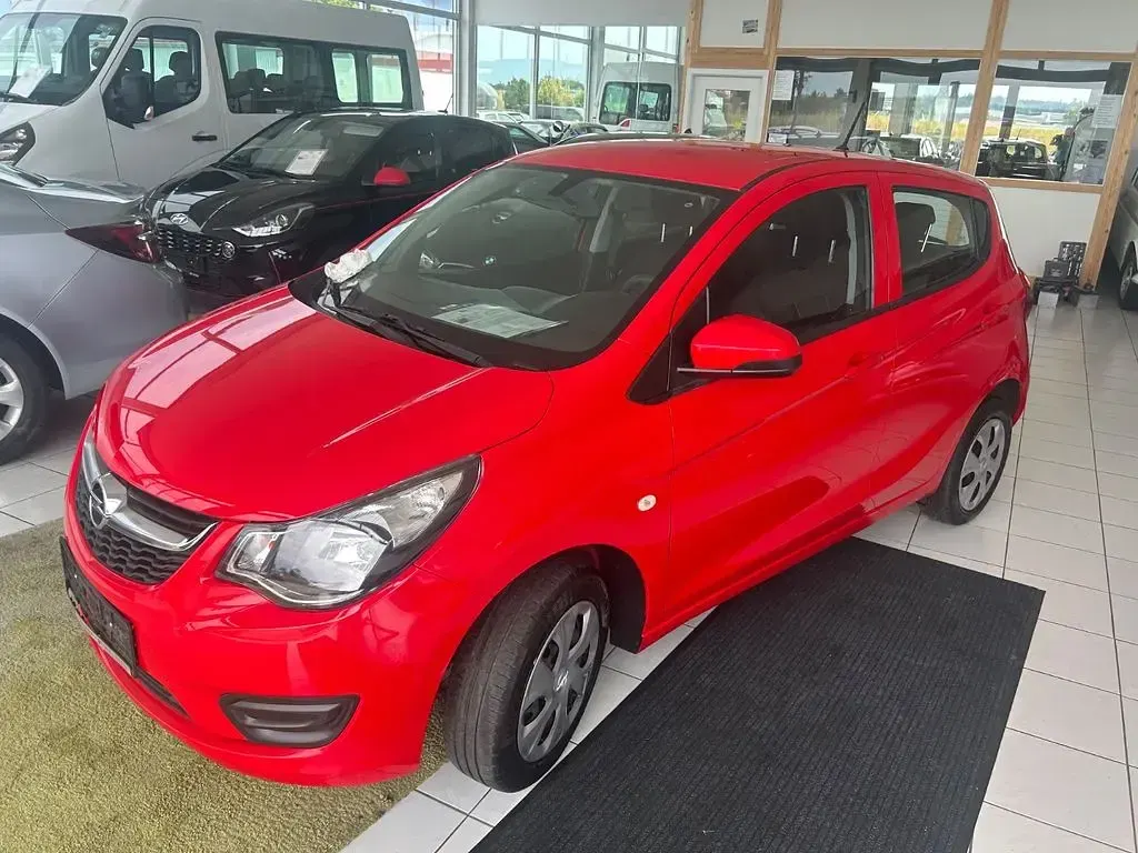 Gebraucht Opel Karl Edition 75 PS (55 kW) 2016 Rot Kleinwagen