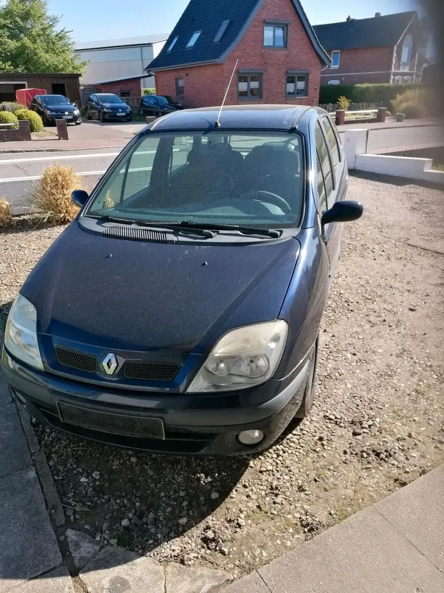 Gebraucht Renault Scénic 116 PS (85 kW) 2000 Blau Van / Kleinbus