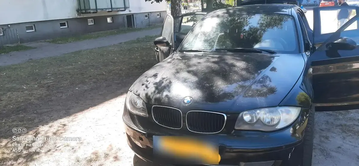Gebraucht BMW 116 116 PS (85 kW) 2008 Schwarz Kleinwagen