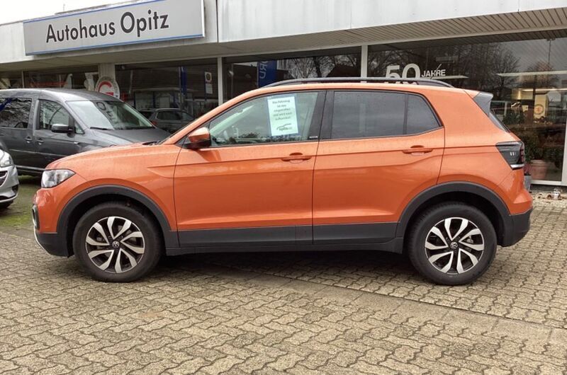 Energeticorange metallic (metallic) Gebraucht 2022 VW T-Cross Active SUV | 21.990 € (Guter Preis) - Bild 1/4