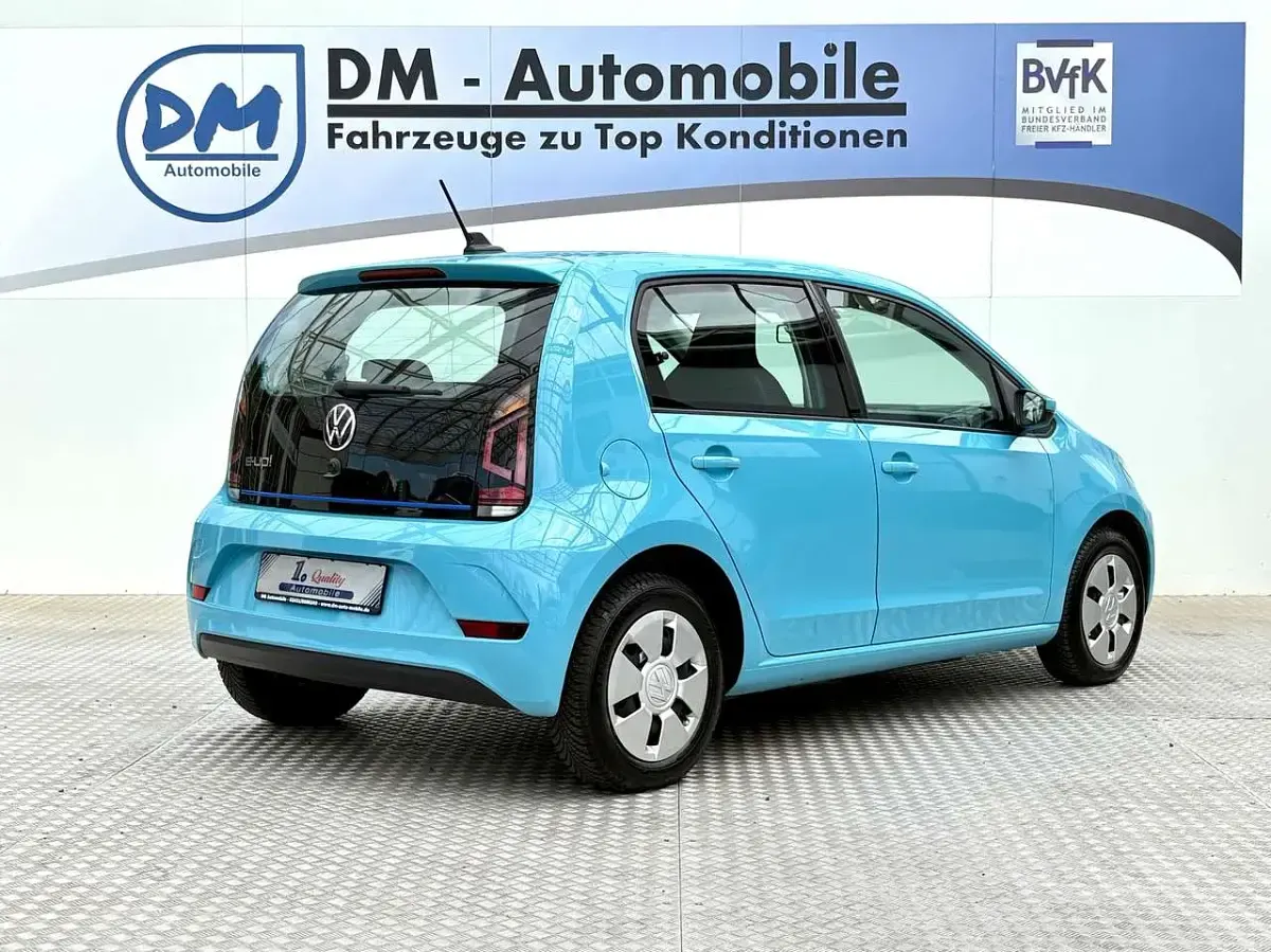 Gebraucht VW e-up! 61 kW (83 PS) 2021 Teal blue Kleinwagen