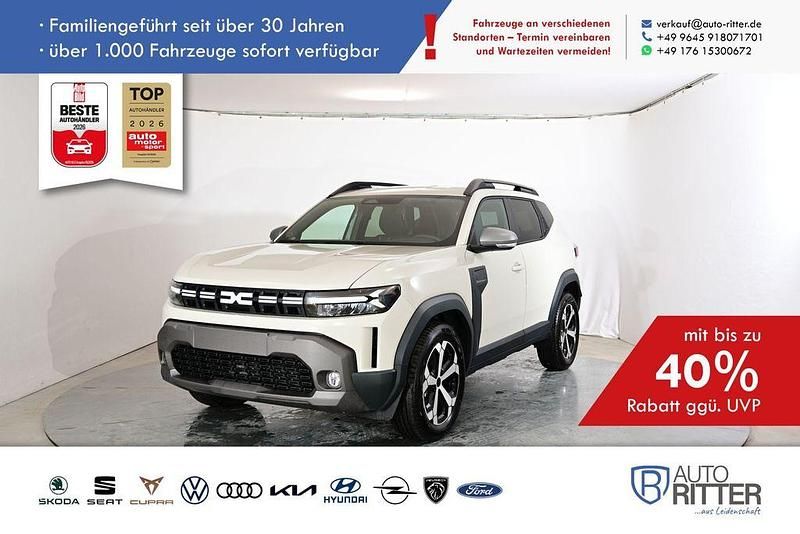 Neu Dacia Duster Journey 131 PS (96 kW) 2025 Perlmuttschwarz meta.../schwa SUV