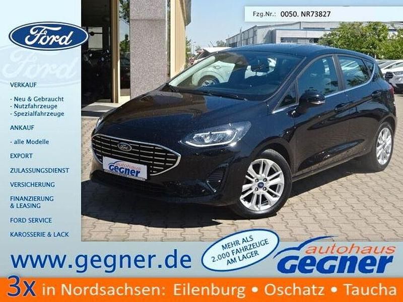 Schwarz Gebraucht 2022 Ford Fiesta Titanium Kleinwagen | 15.940 € (Guter Preis) - Bild 1/4