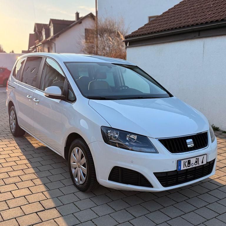Gebraucht Seat Alhambra 116 PS (85 kW) 2014 Weiß Van / Kleinbus