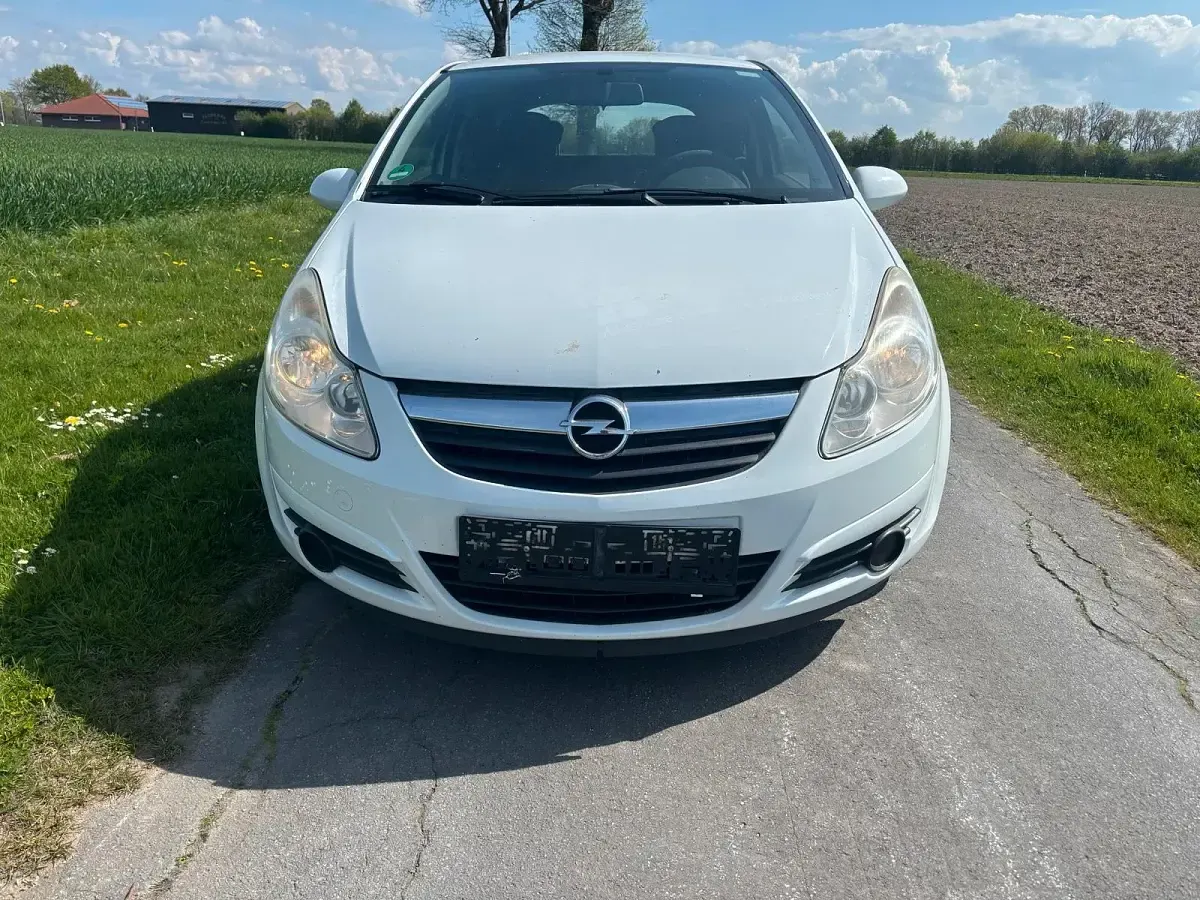 Gebraucht Opel Corsa 60 PS (44 kW) 2008 Weiß Kleinwagen