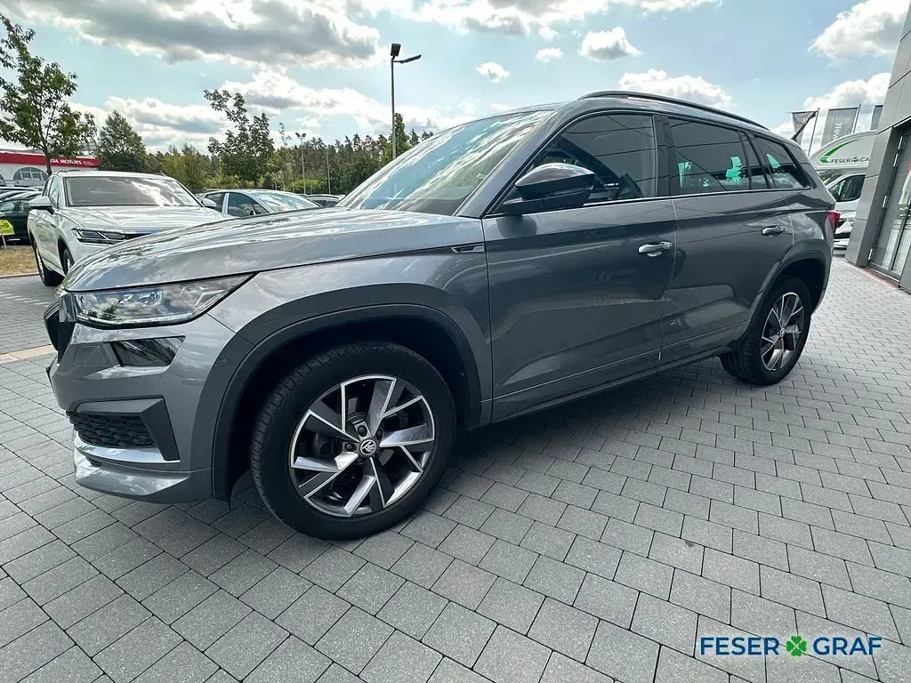Gebraucht Skoda Kodiaq SportLine 150 PS (110 kW) 2022 Grau SUV