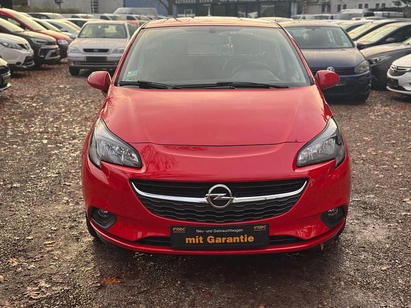 Gebraucht Opel Corsa drive 90 PS (66 kW) 2016 Rot Limousine