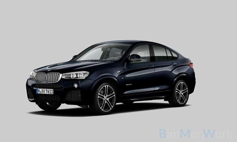 Carbonschwarz metallic (metallic) Gebraucht 2014 BMW X4 Sport Line SUV | 21.500 € (Guter Preis) - Bild 1/4