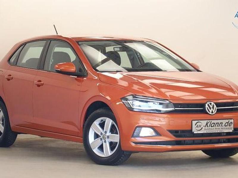 Gebraucht VW Polo Highline 95 PS (69 kW) 2019 Orange Limousine