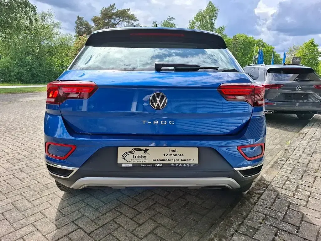 Gebraucht VW T-Roc Style 116 PS (85 kW) 2024 Blau SUV