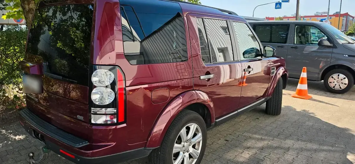 Gebraucht Land Rover Discovery 4 211 PS (155 kW) 2016 Rot SUV