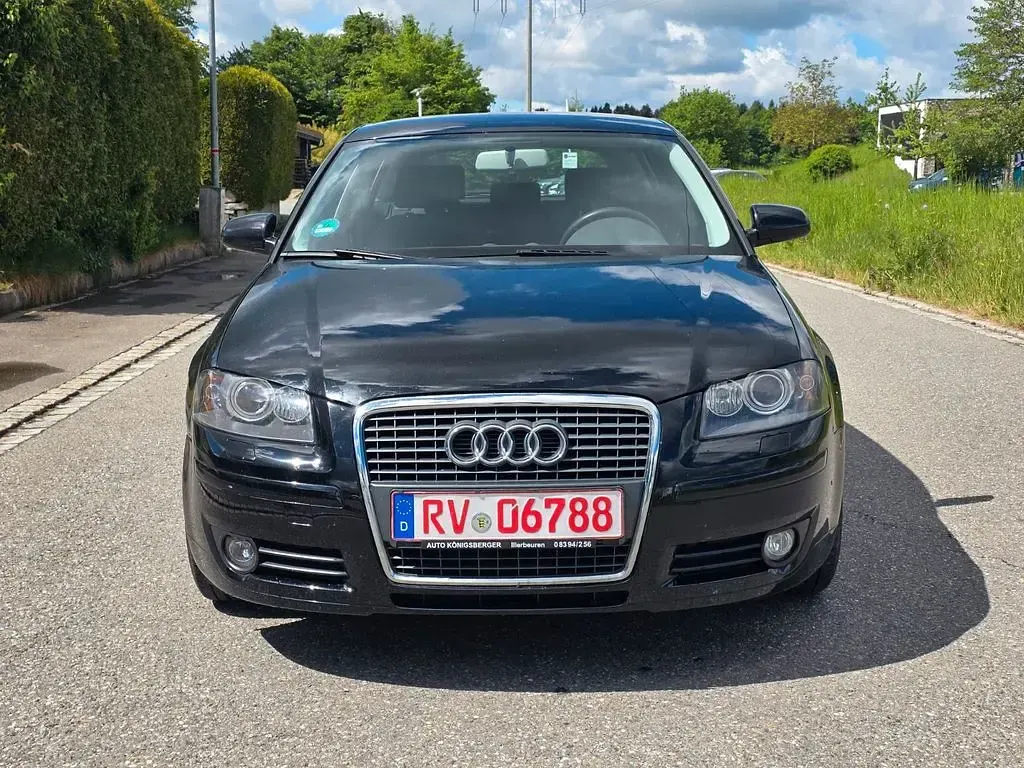 Gebraucht Audi A3 Attraction 116 PS (85 kW) 2006 Schwarz Kleinwagen