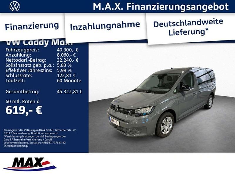 Neu VW Caddy 122 PS (89 kW) 2025 Pure grey Van / Kleinbus
