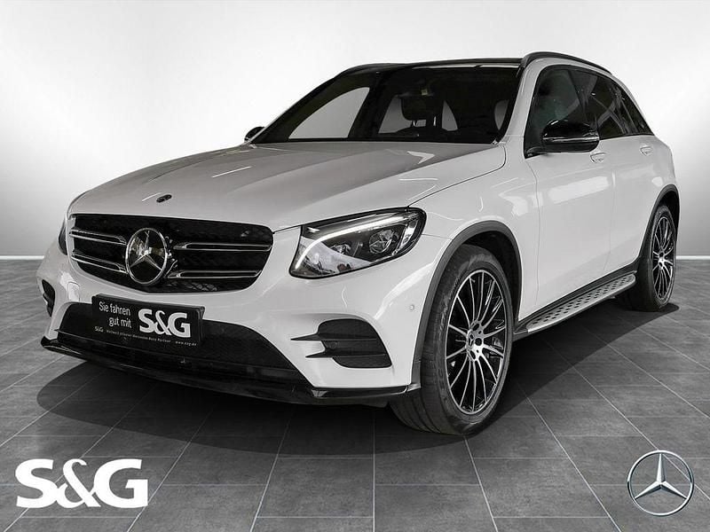 Unilack polarweiß Gebraucht 2018 Mercedes GLC300 AMG SUV | 32.890 € (Fairer Preis) - Bild 1/4