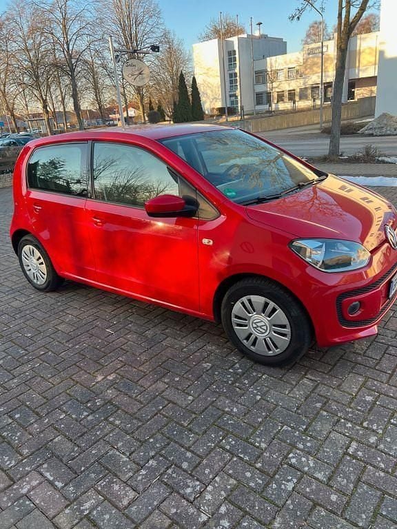 Gebraucht VW up! move up! 75 PS (55 kW) 2016 Rot Kleinwagen